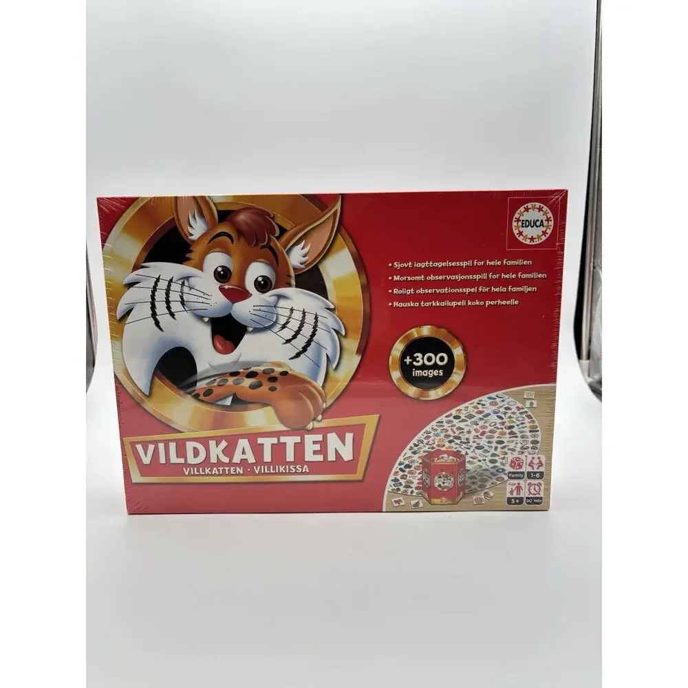 Vildkatten 300 +. Game. New. Sealed. “The Wildcat”. Danish/Norwegian/Swedish